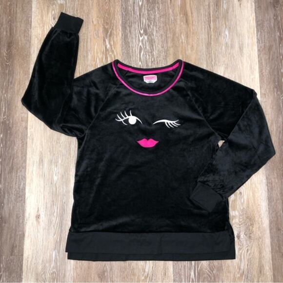 Kate Spade Dream a Little Dream Wink Pajama Top Medium EUC - Picture 2 of 7